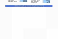 Balance Sheet Template for Rental Property and Quarterly Balance Sheet Template