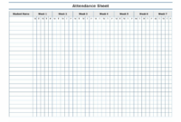 Family Group Sheet Template Pdf together with Free Printable attendance Sheet Template … Education