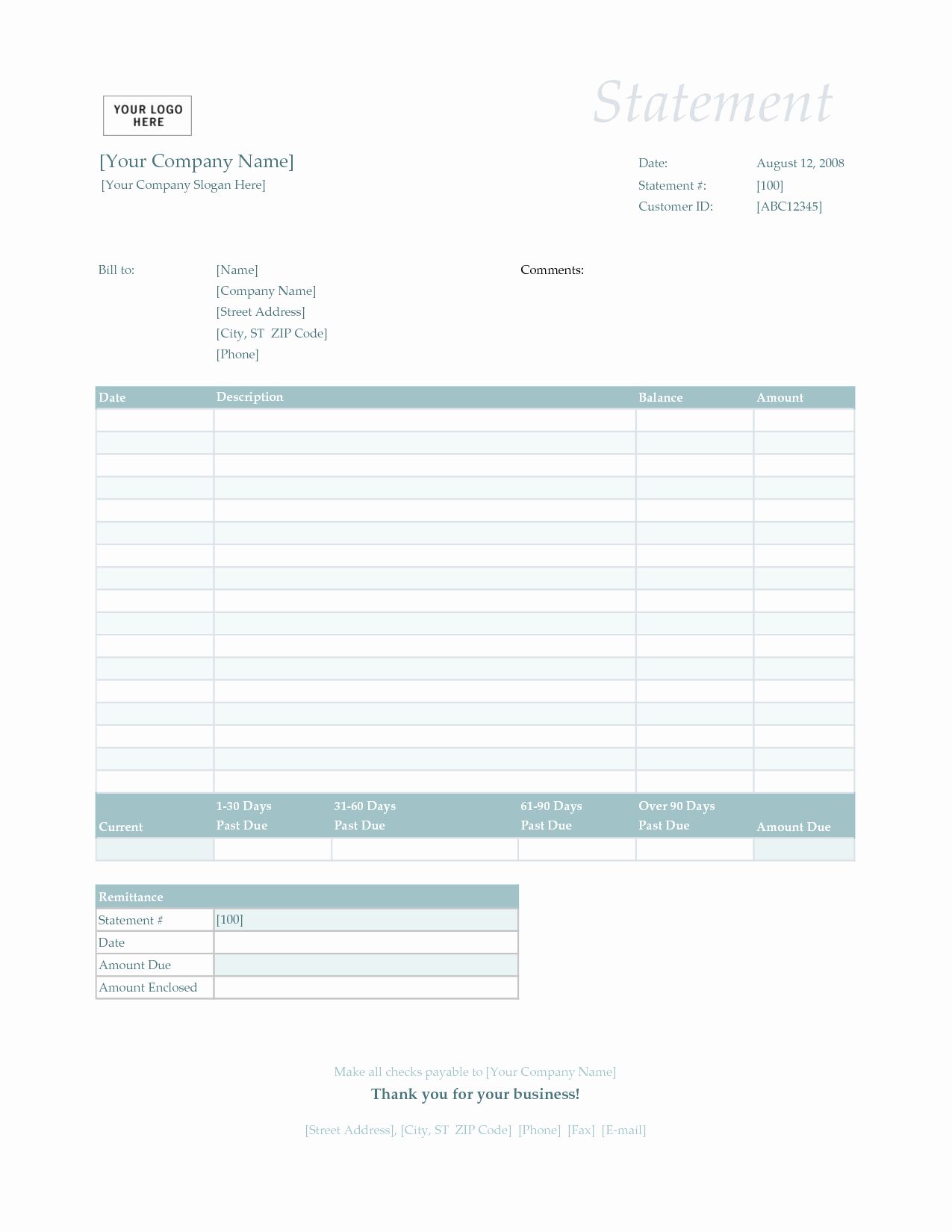 Printable billing invoice template printable billing invoice template invoice statement template hardhost info png 1275x1650 Billing